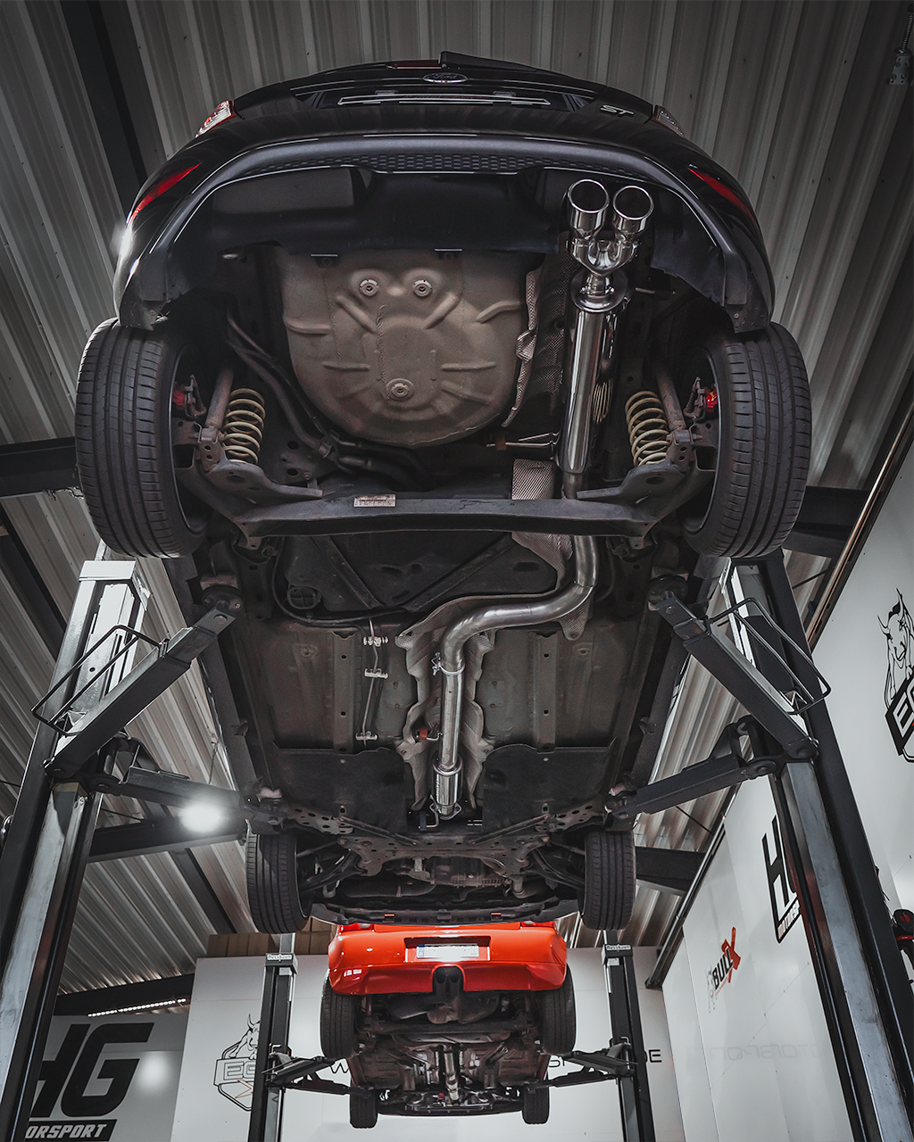 Bull-X ECE Abgasanlage 3 Zoll für Ford Fiesta ST180 günstig