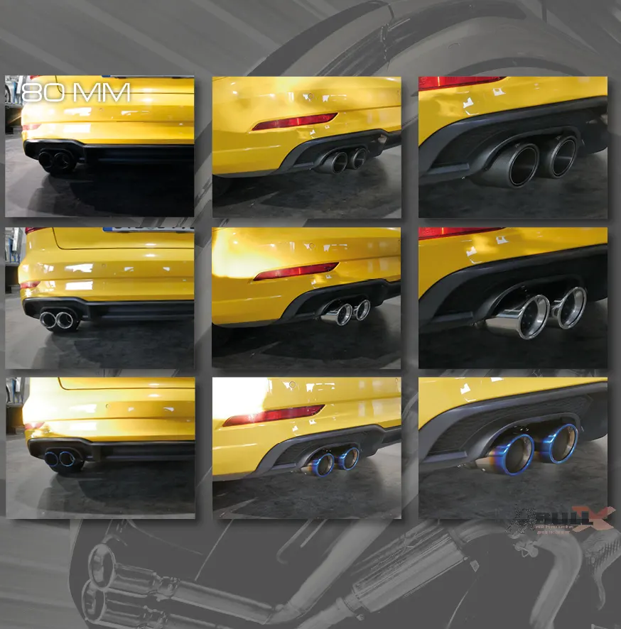 Bull-X Abgasanlage Audi A3 8V Limo 1.8 TFSI 