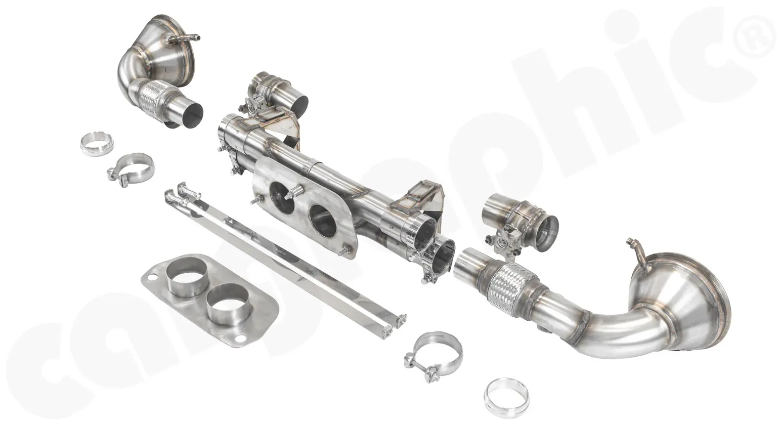 CARGRAPHIC Sport Endschalldämpfer für Porsche 992 