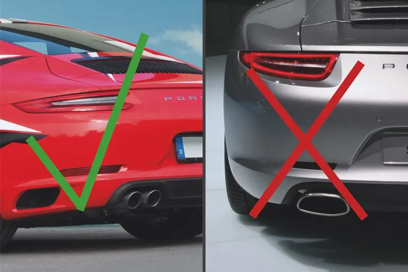 Capristo Endschalldämpfer für Porsche 991.1 Carrera Bild