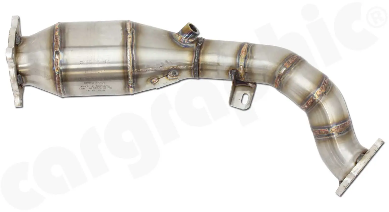 CARGRAPHIC Sportkatalysator für Porsche Macan 2.0L 