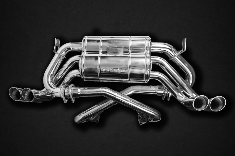 Capristo Komplettanlage ohne Gutachten für Ferrari Testarossa ohne OEM-Kat 