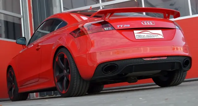 Friedrich Motorsport 76mm Duplex-Anlage Audi TT 8J Frontantrieb 