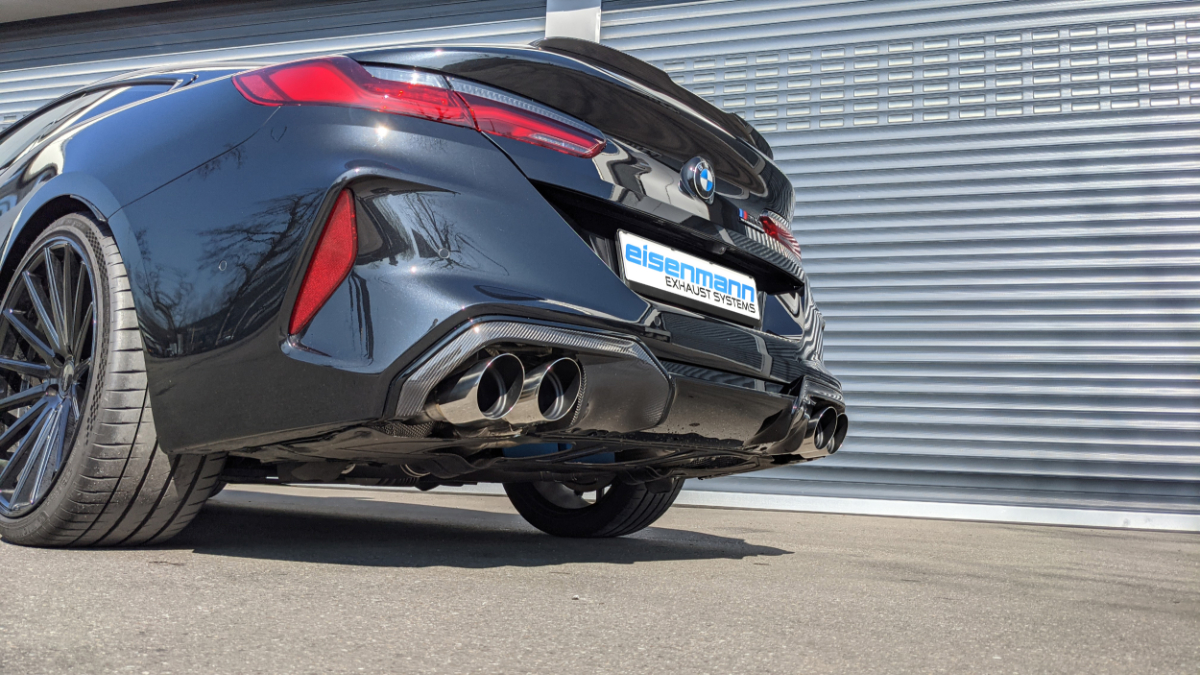 Eisenmann Endschalldämpfer für BMW M8 F91 F92 4x100mm EG-Gutachten
