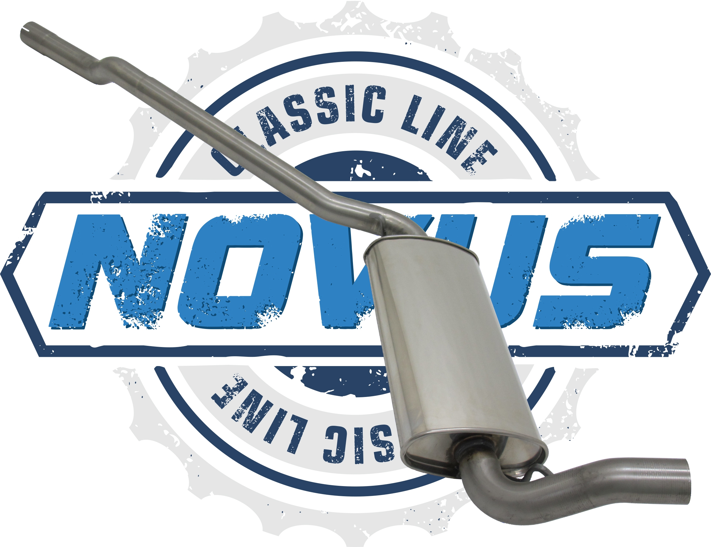 Novus Classic Line Edelstahl Vorschalldämpfer für Audi 80 90 Novus Edelstahl Vorschalldämpfer Audi 80 90 kaufen