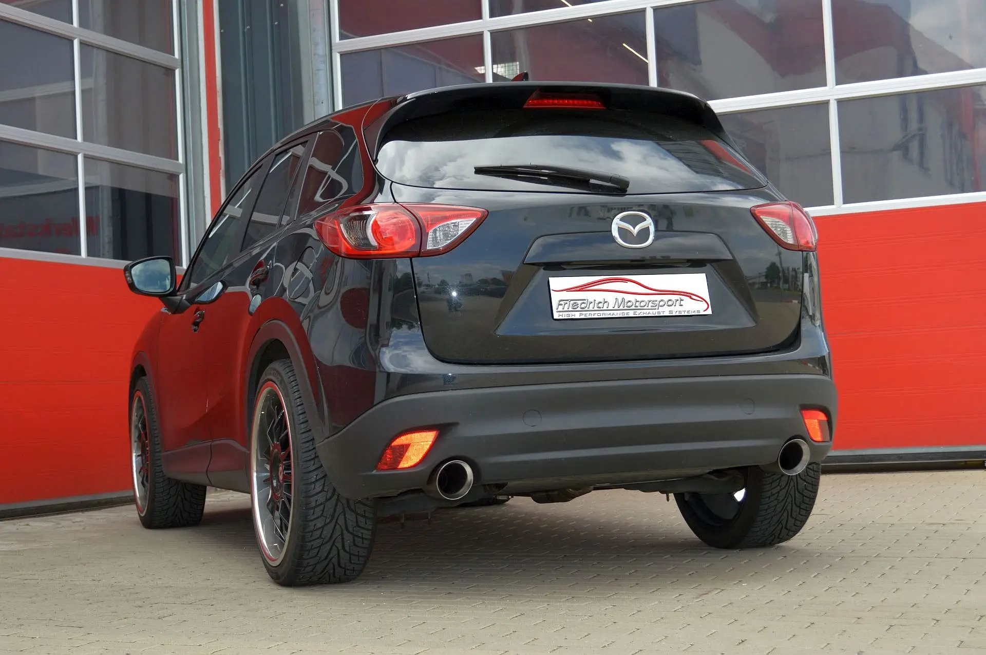 Friedrich Motorsport 70mm Duplex-Anlage Mazda CX-5 (KE) Frontantrieb 
