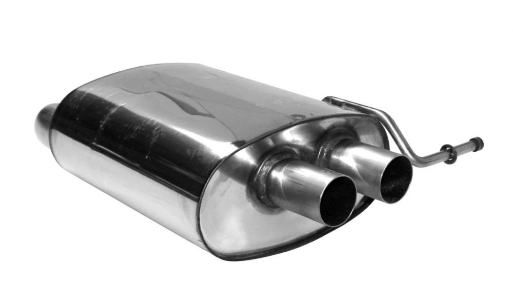 Bastuck Sportauspuff für Skoda Octavia III Limousine Typ 5E für original Endrohr 