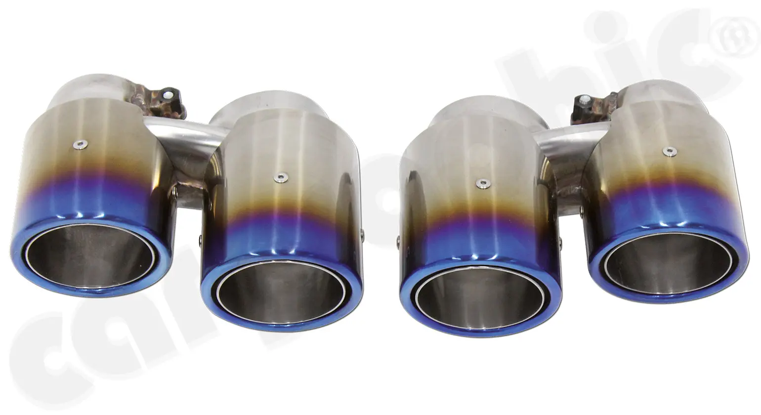 CARGRAPHIC Sport Endrohre für Porsche 997/991 