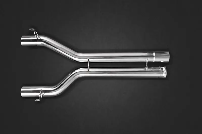 Capristo Mittelschalldämpferersatzrohr ohne Gutachten für Mercedes C63 AMG W204
