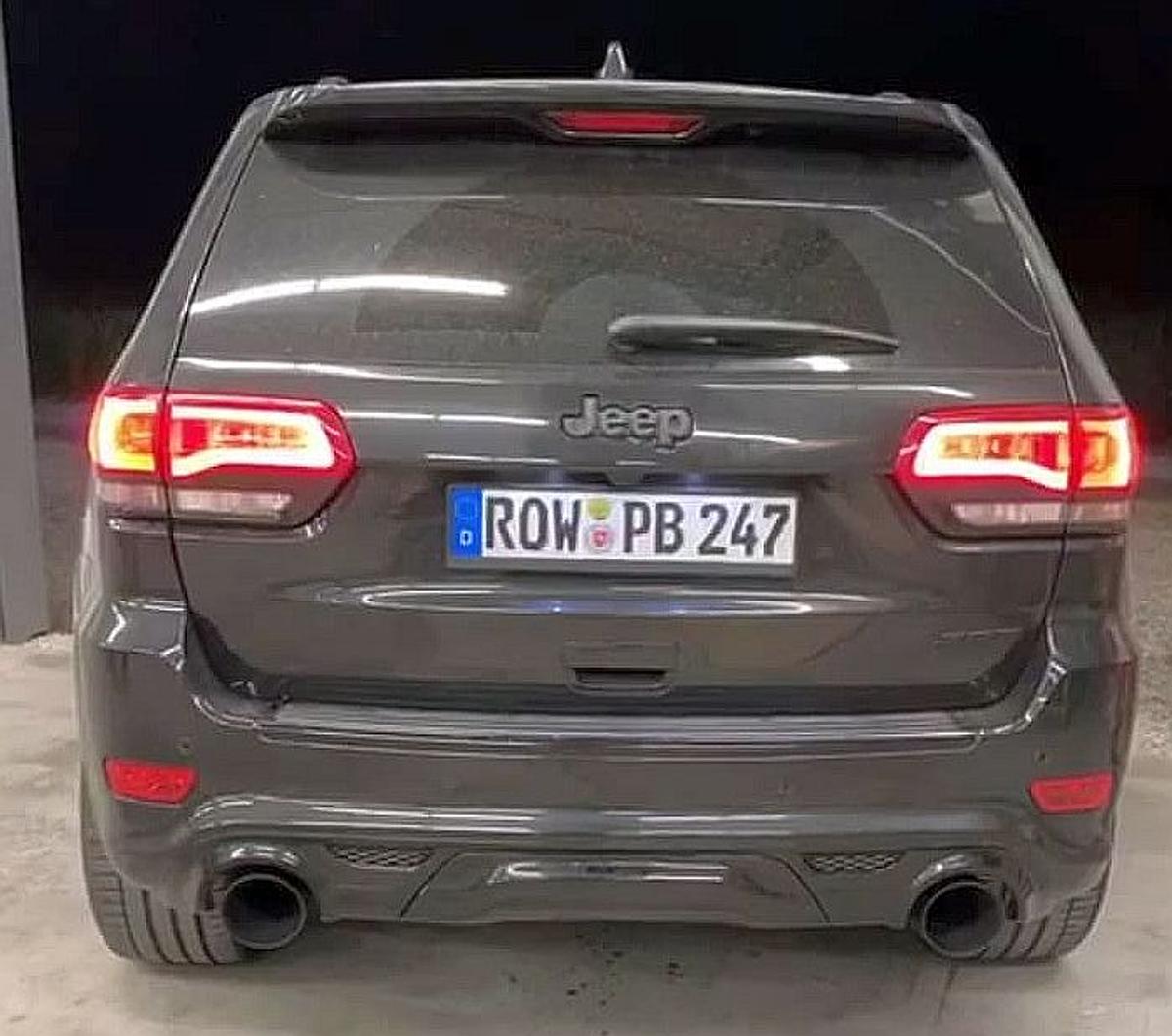 Grail Komplettanlage Jeep Grand Cherokee SRT & Trackhawk 3,5 Zoll ECE
