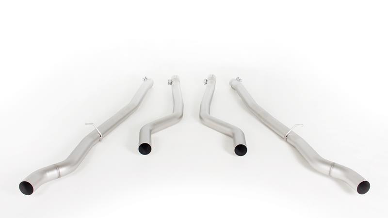 Remus RACING Cat-Back Vorschalldämpfer Ersatzrohr, nur in Verbindung mit REMUS Sportschalldämpfer montierbar. BMW G30 M550ix
