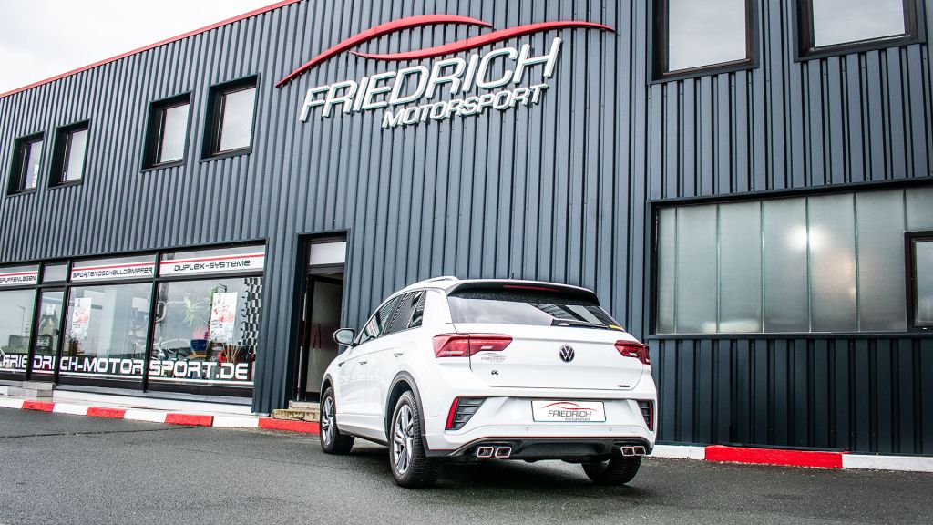 Friedrich Motorsport 76mm Duplex-Anlage VW T-ROC 4motion
