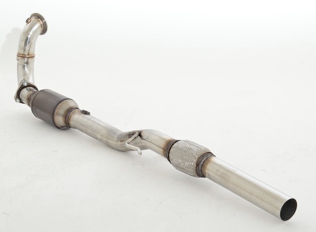 Friedrich Motorsport 70mm Downpipe mit 200 Zellen Sport-Kat. Edelstahl 