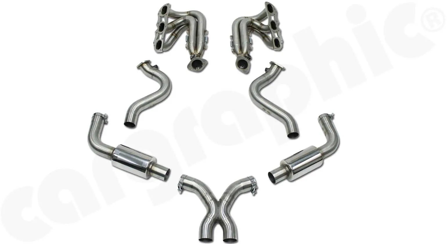 CARGRAPHIC Motorsport Abgasanlage für Porsche 981 kaufen
