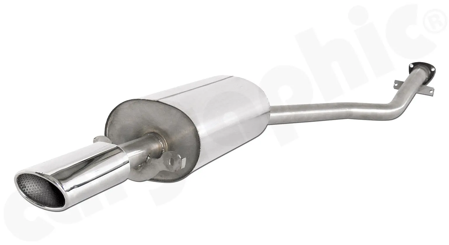 CARGRAPHIC Sport Endschalldämpfer für Porsche 924 S kaufen