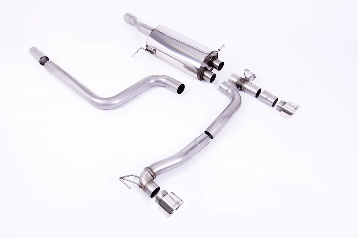 Milltek Komplettanlage ECE für Ford Fiesta MK8 ST (Maxton-Heck) 