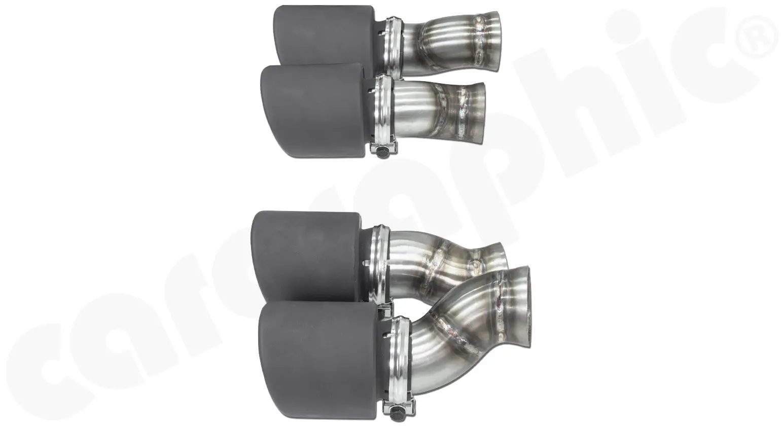 CARGRAPHIC Doppelendrohrsatz für Porsche Panamera 970 günstig