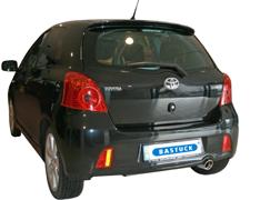 Bastuck Sportauspuff Toyota Yaris II XP9F 1x90mm 