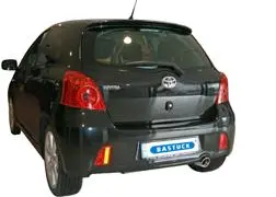 Bastuck Sportauspuff Toyota Yaris II XP9F 1x90mm 