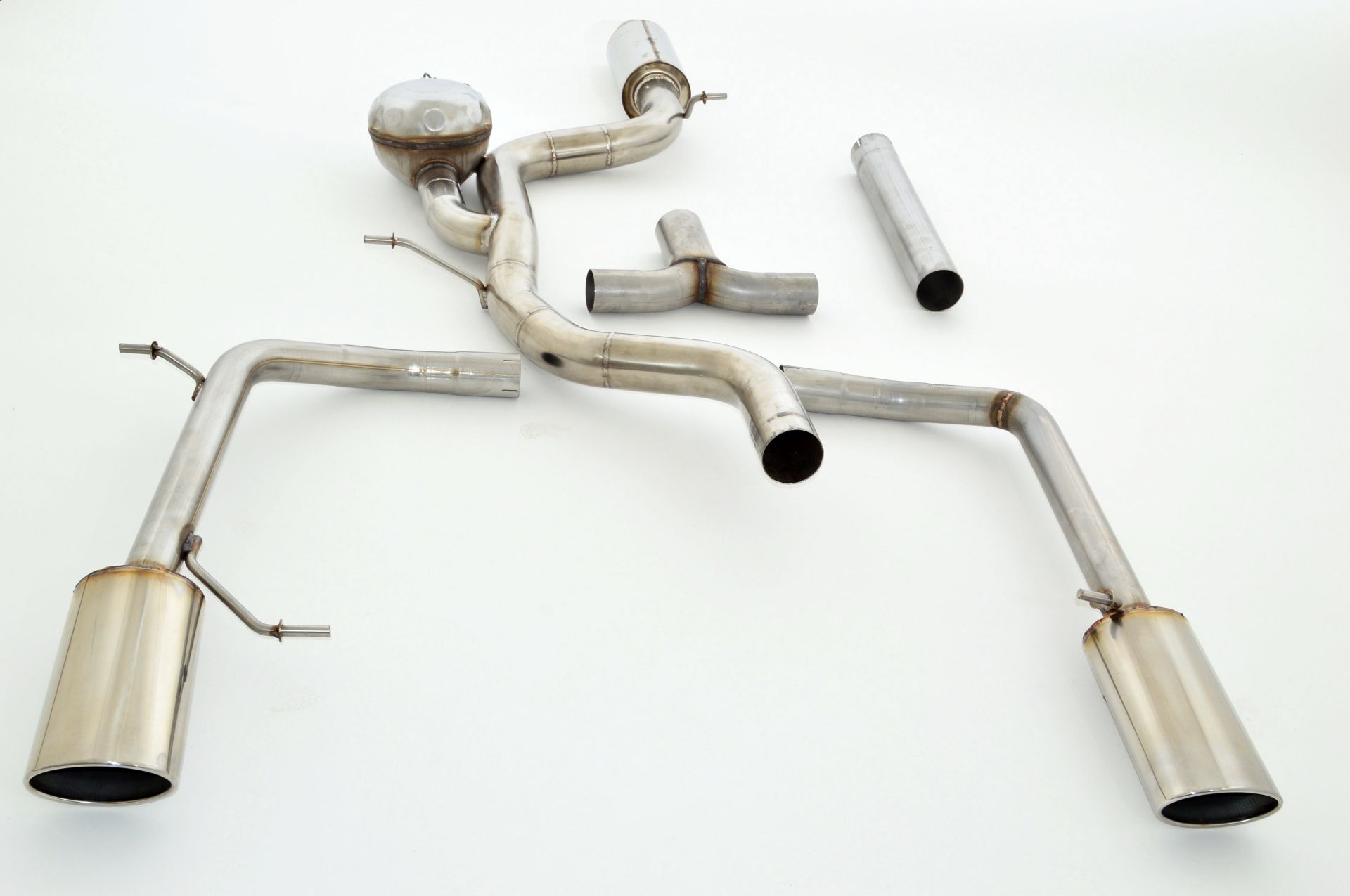 StreetBeast 76mm Duplex-Anlage mit Soundgenerator, VW CC 