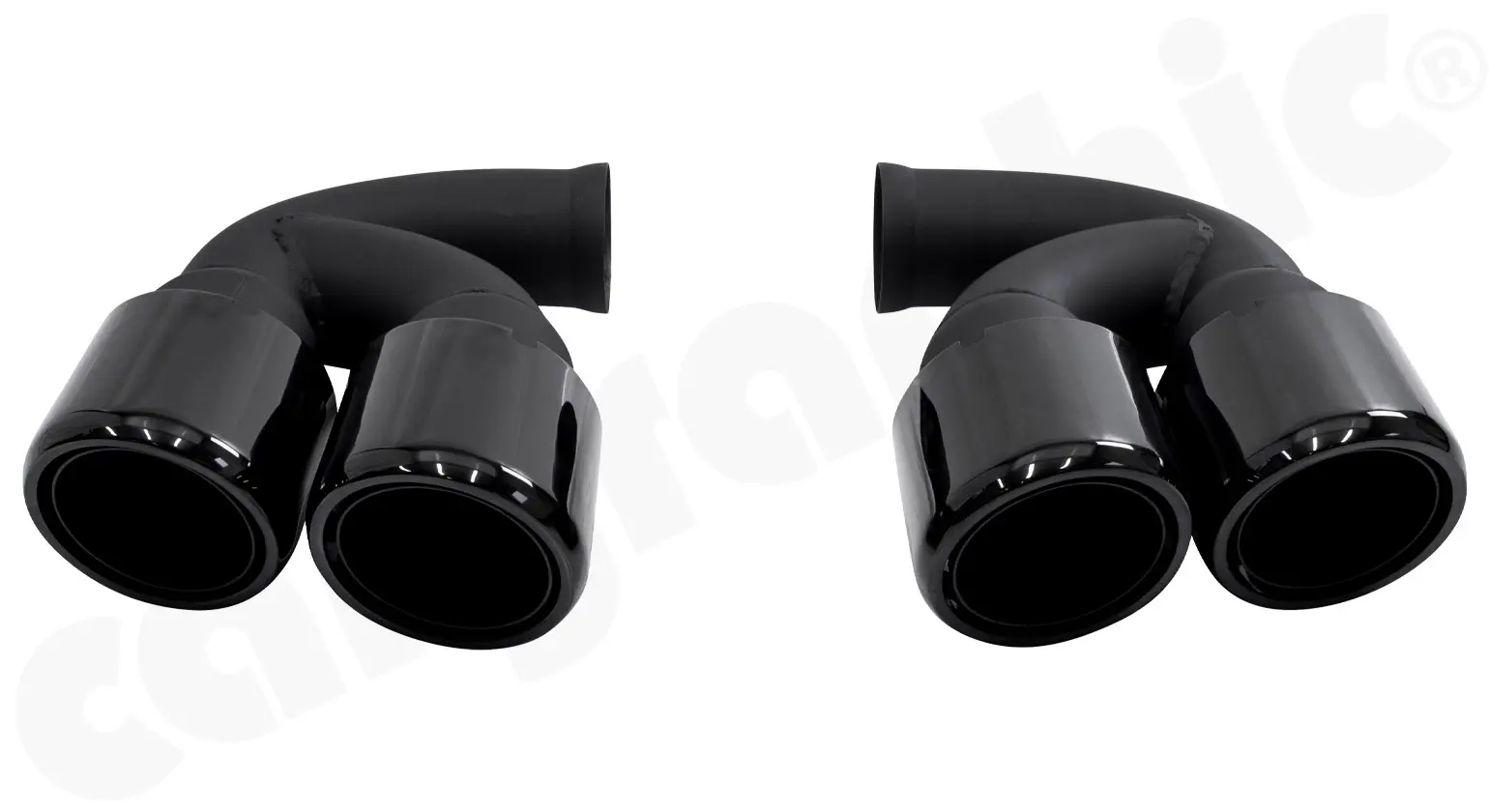 CARGRAPHIC Doppelendrohrsatz für Porsche Cayenne kaufen