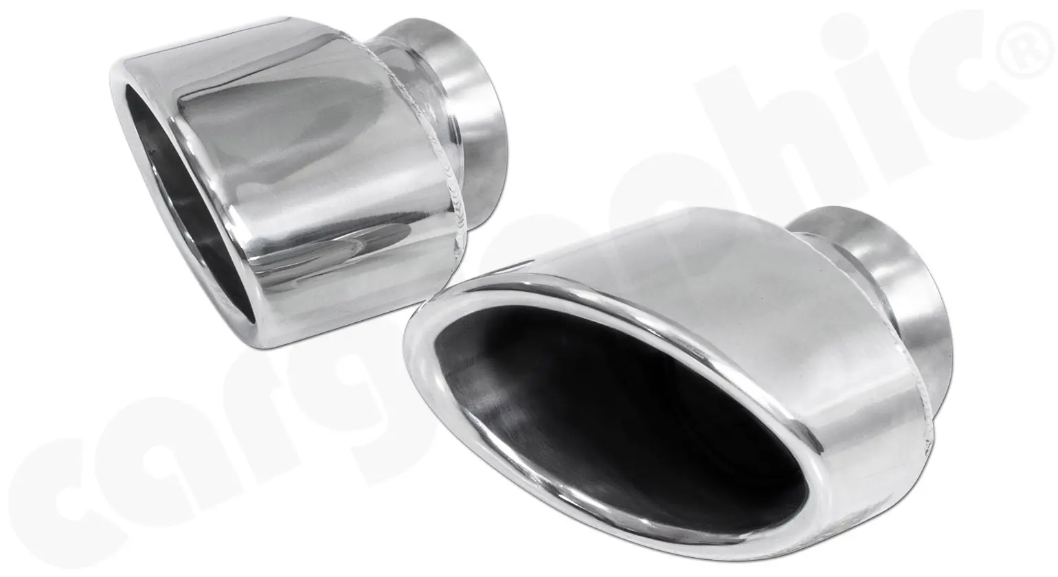 CARGRAPHIC Endrohrsatz für Porsche 993 Turbo GT2 Bild