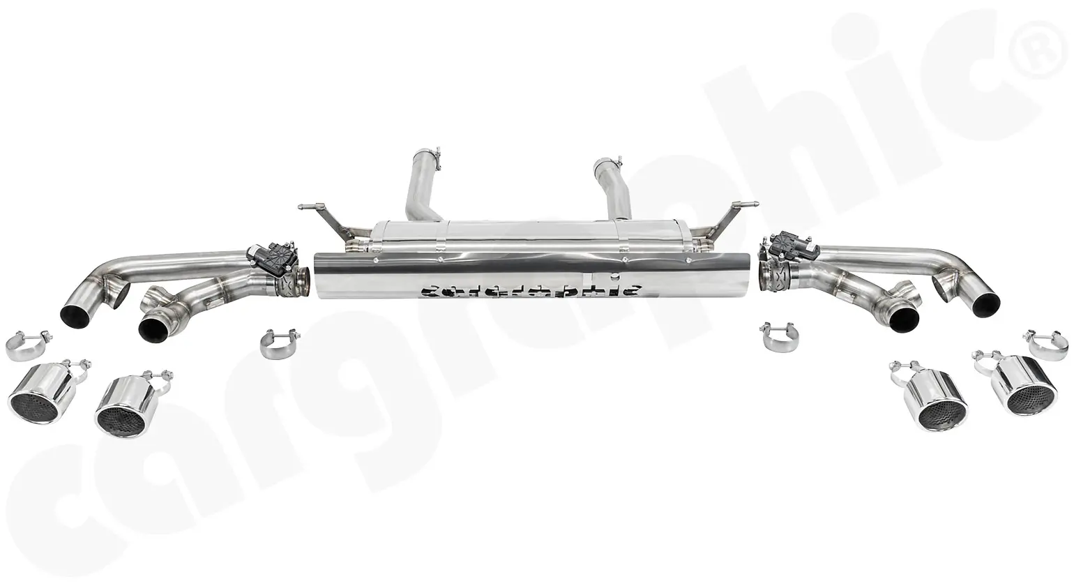 CARGRAPHIC Sportauspuff für Porsche Cayenne 958.2 Tuning