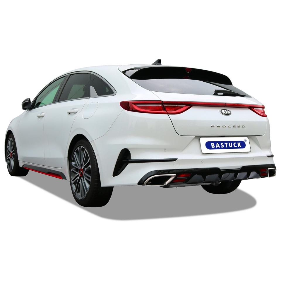 Bastuck Sportauspuff Kia ProCeed CD 2x 1x63mm Foto