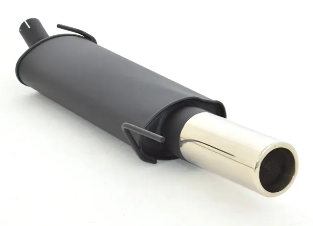 Friedrich Motorsport Sportendschalldämpfer aluminierter Stahl 