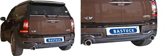 Bastuck Sportauspuff Mini R55 Clubman 2x 1x90mm günstig