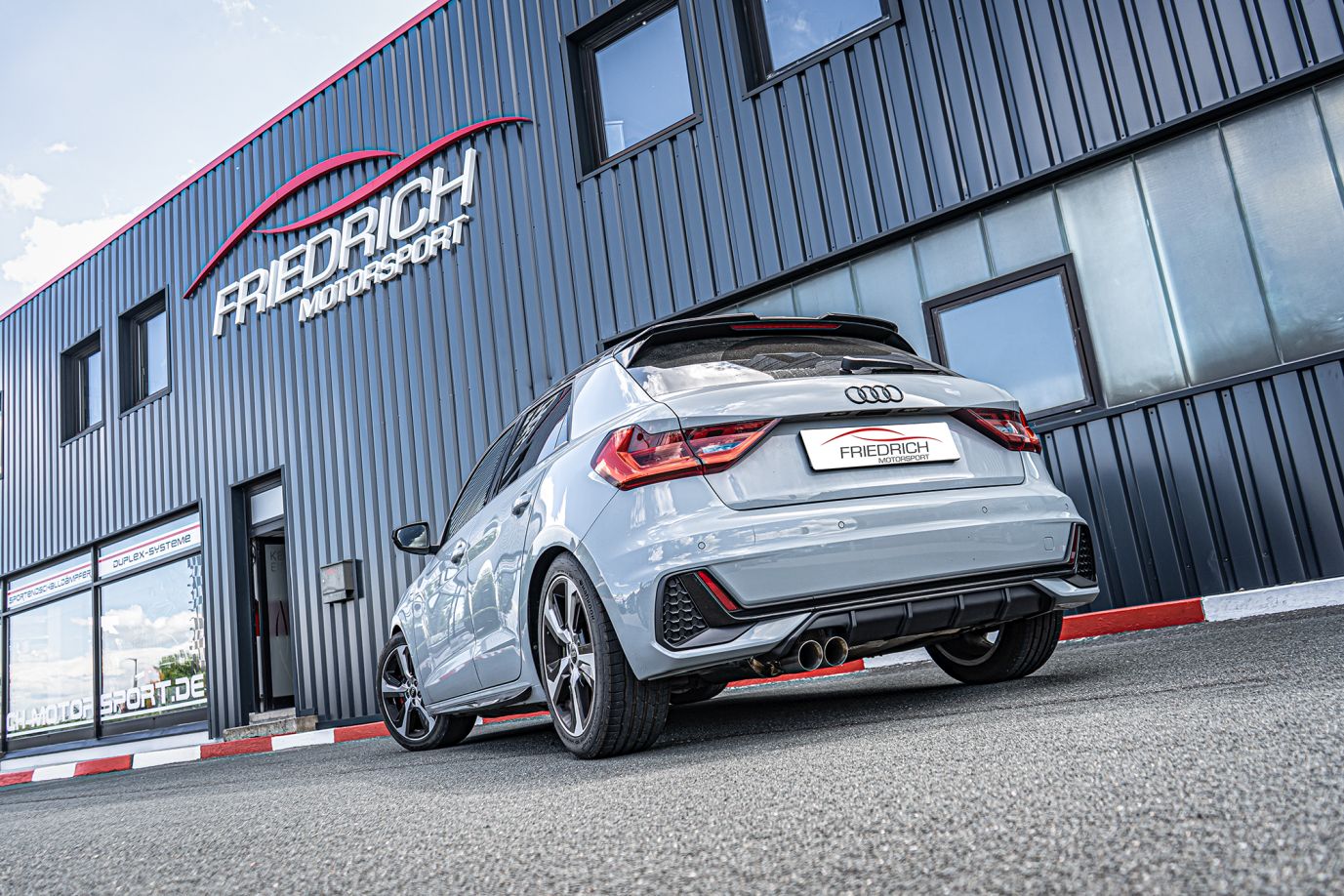 Friedrich Motorsport Sportendschalldämpfer Audi A1 