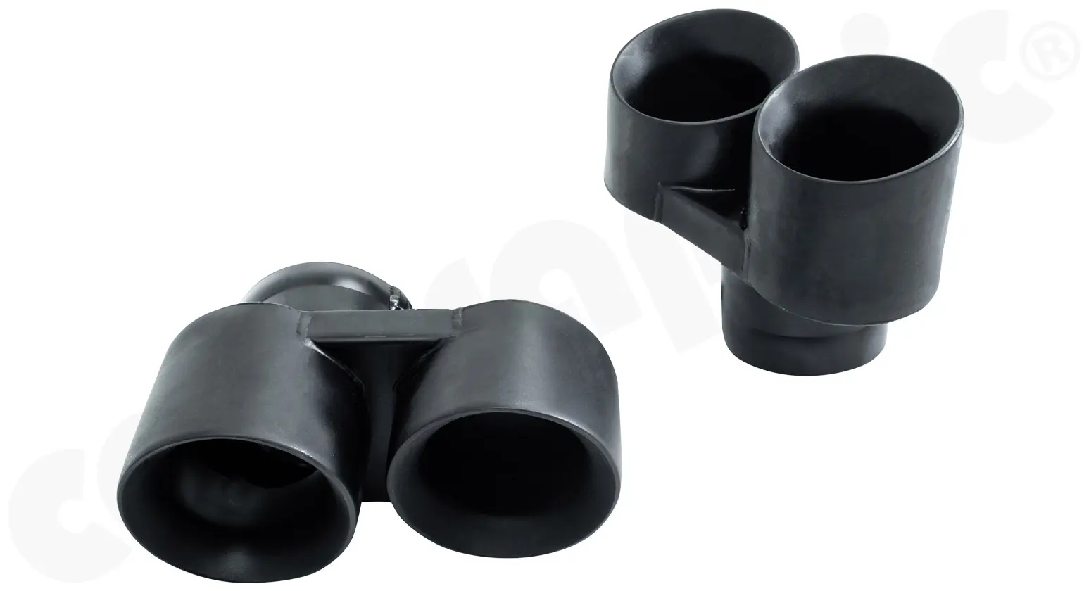 CARGRAPHIC Sport Endrohre für Porsche 997.1 Turbo Bild