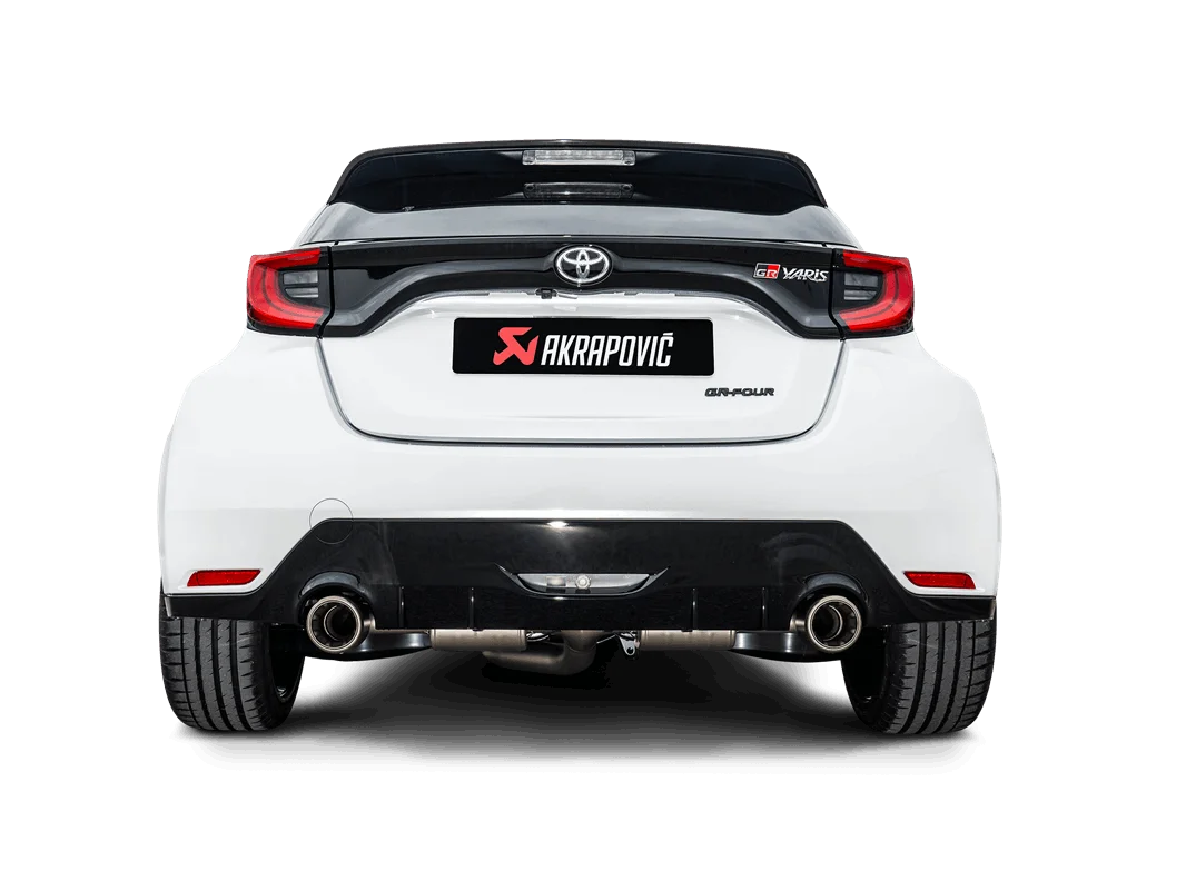 Akrapovic Slip-On Race Line für Toyota Yaris GR 
