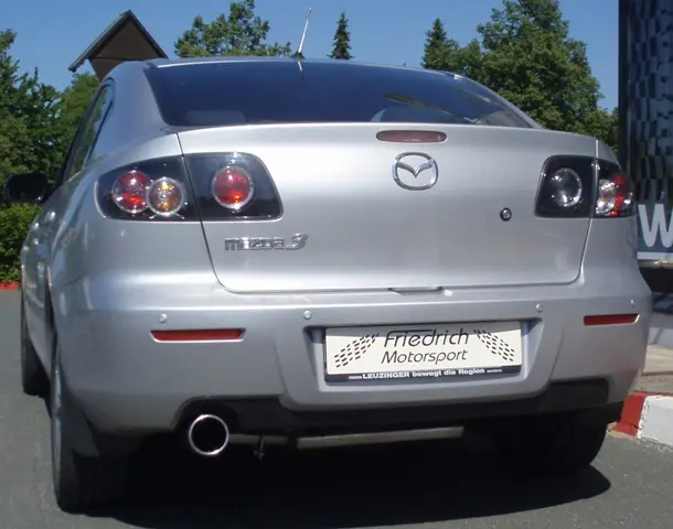 Sportendschalldämpfer Mazda 3 BK Stufenheck 