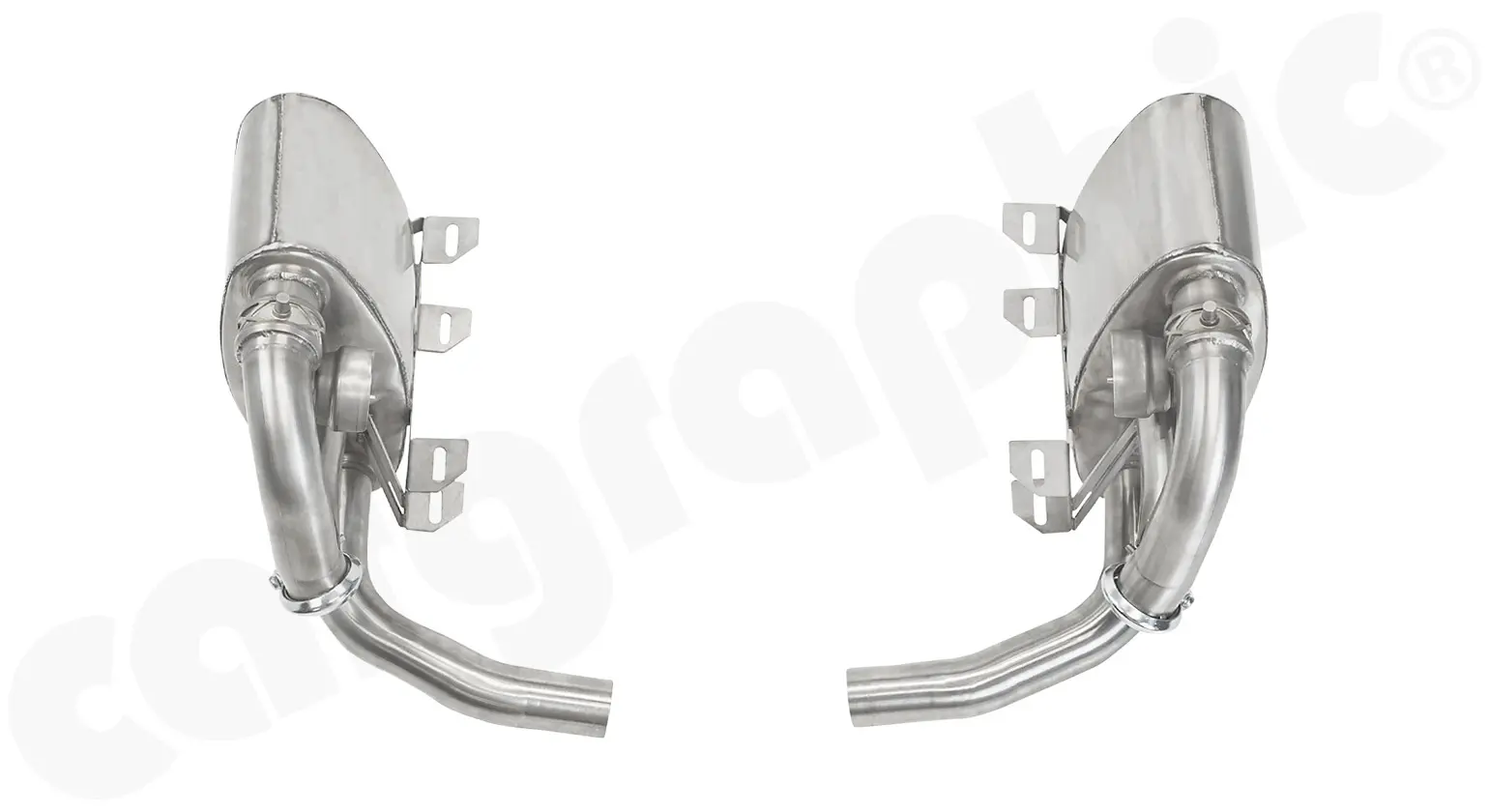 CARGRAPHIC Sportauspuff für Porsche 996 GT3 RS 