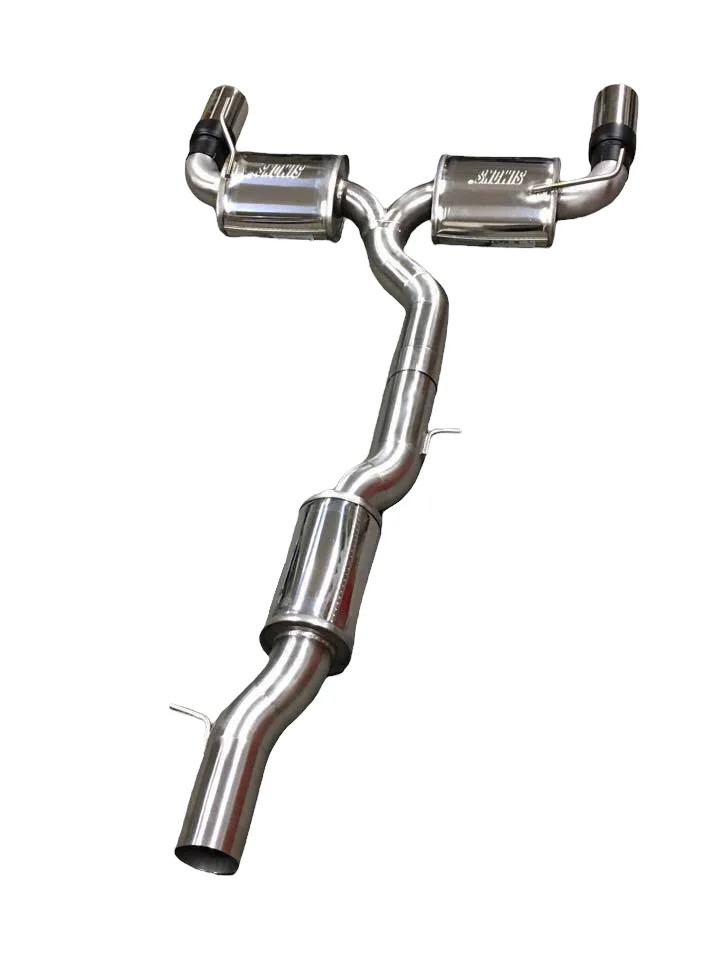 Zinram 90mm Edelstahl Abgasanlage VW Golf 4 R32 kaufen