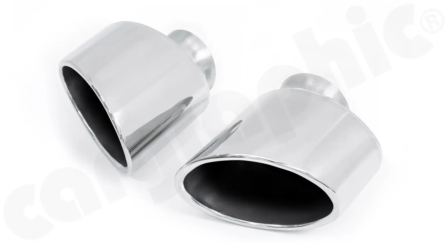 CARGRAPHIC Endrohrsatz für Porsche 993 Carrera RS 