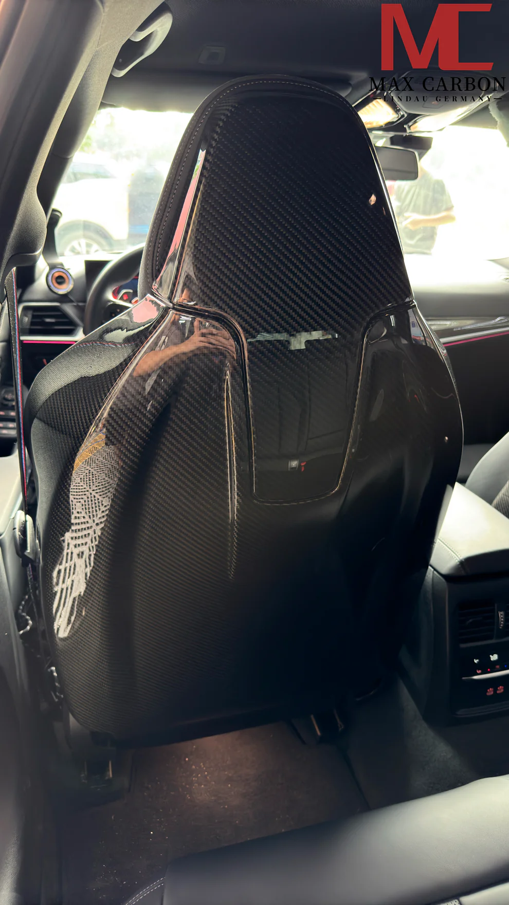 Carbon Sitz Cover für BMW M3 M4 M8 X3M X4M kaufen Bild