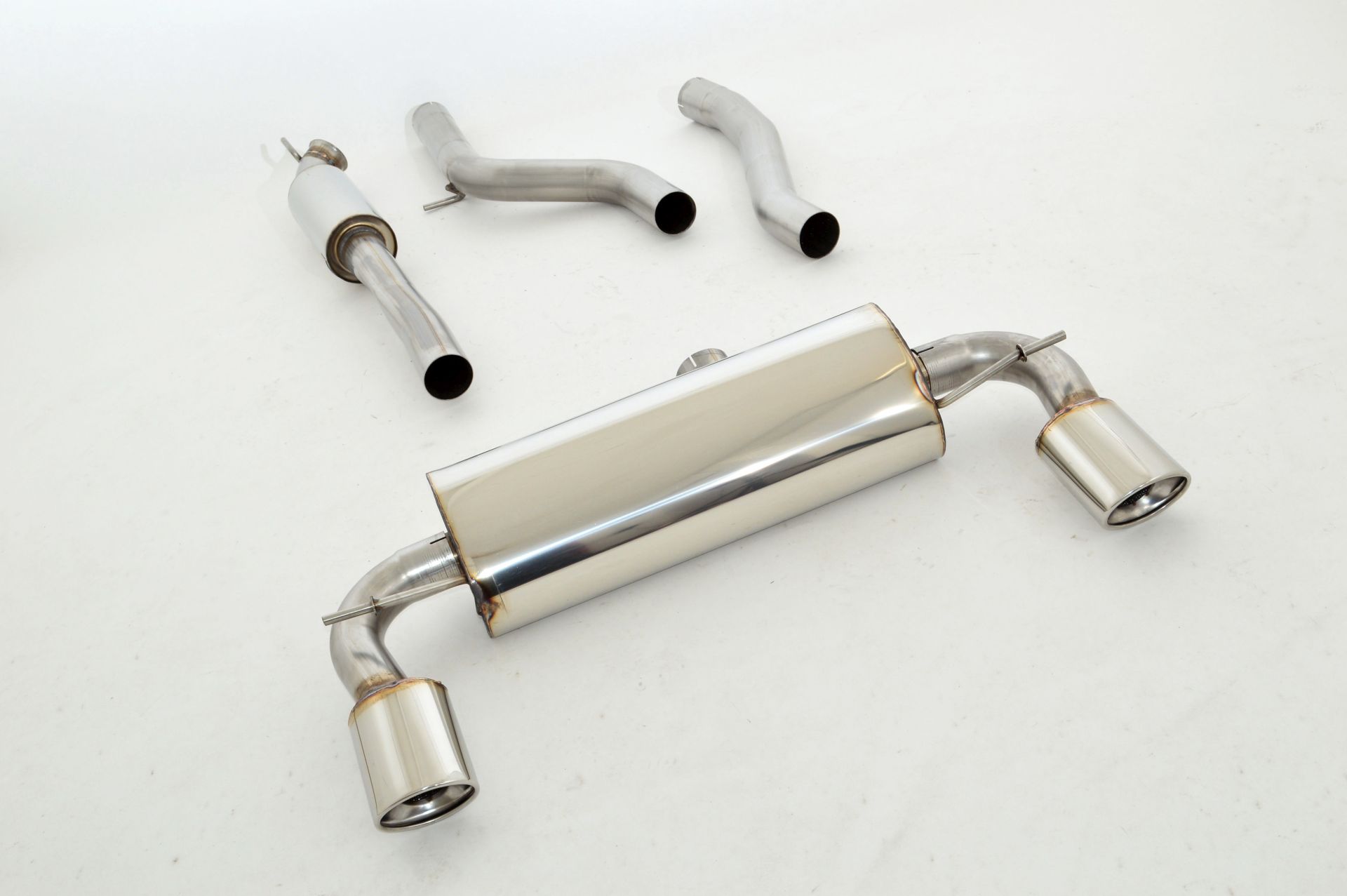 Friedrich Motorsport 76mm Duplex-Anlage Mercedes W176 A-Klasse Frontantrieb 