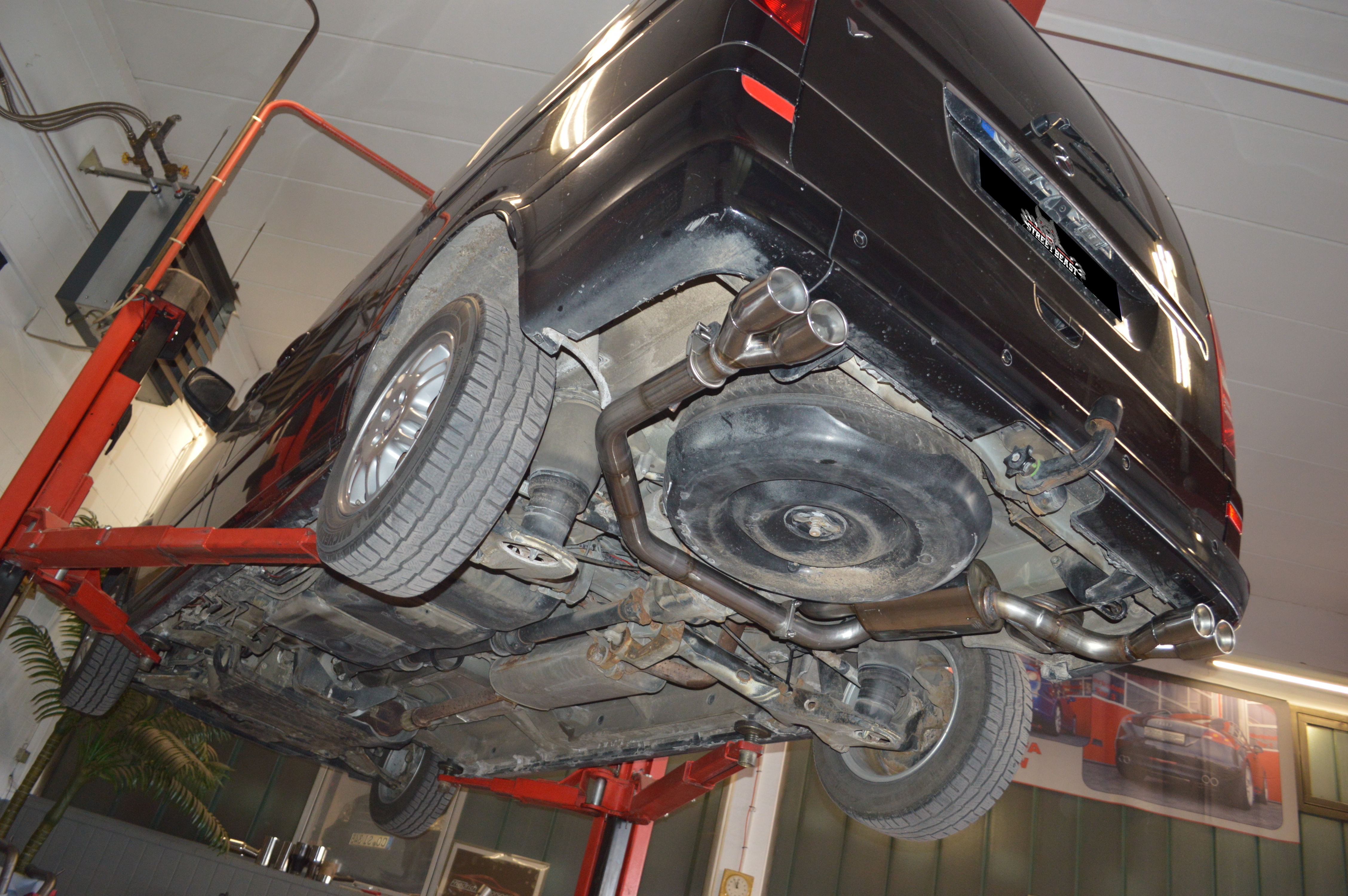 StreetBeast 76mm Duplex-Endschalldämpfer 