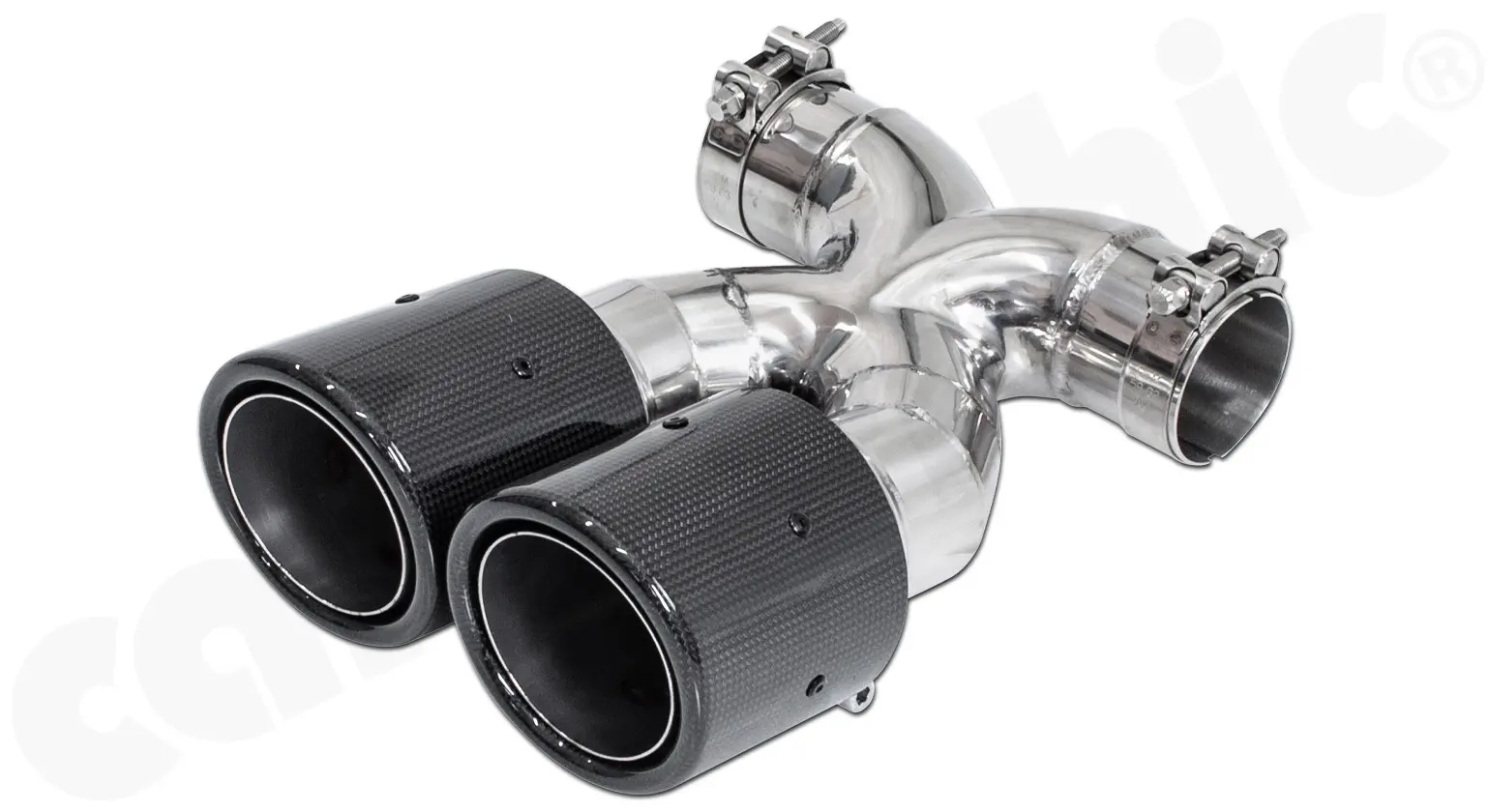 CARGRAPHIC Sport Endrohr für Porsche 718 Foto