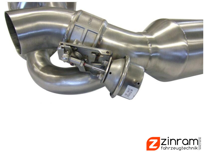 Zinram Porsche 911 996 Turbo S Edelstahl Auspuff 