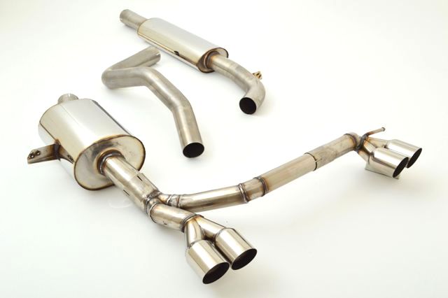 Friedrich Motorsport 3 Zoll (76mm) Duplexanlage Renault Megane III Grandtour (Typ Z) inkl. GT 