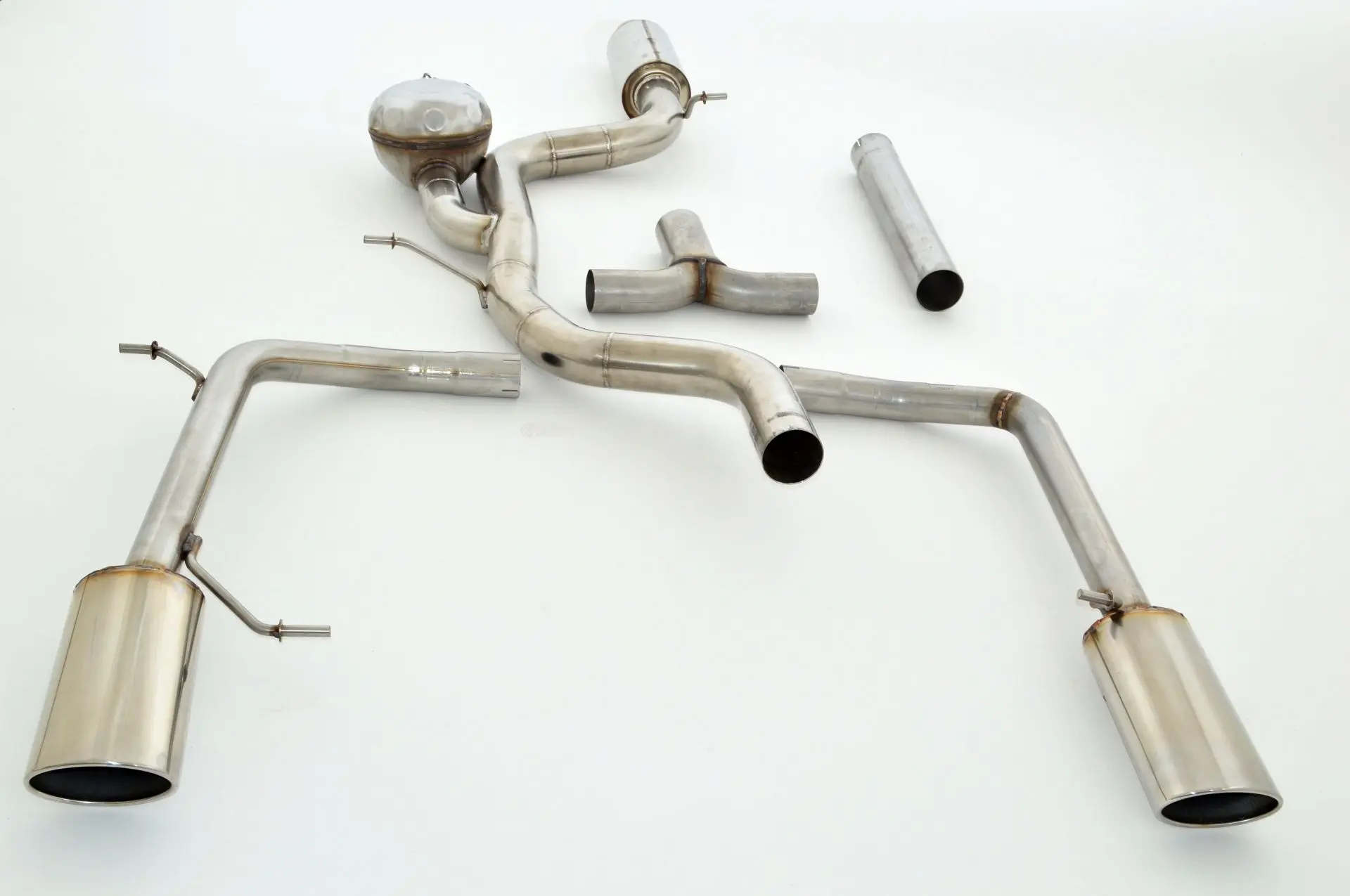 StreetBeast 76mm Duplex-Anlage mit Soundgenerator, VW Passat 3C B6