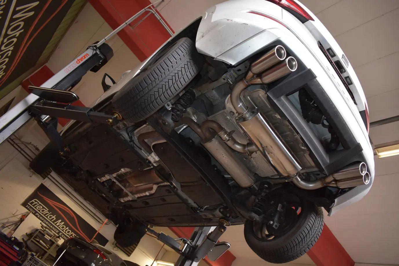  Friedrich Motorsport Duplex-Sportendschalldämpfer Seat Ateca