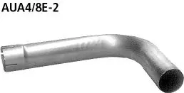 Bastuck Sportauspuff Audi A4 8E2/B6 2x76mm Foto