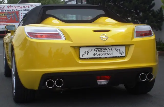 Friedrich Motorsport 70mm Duplexanlage Opel GT 