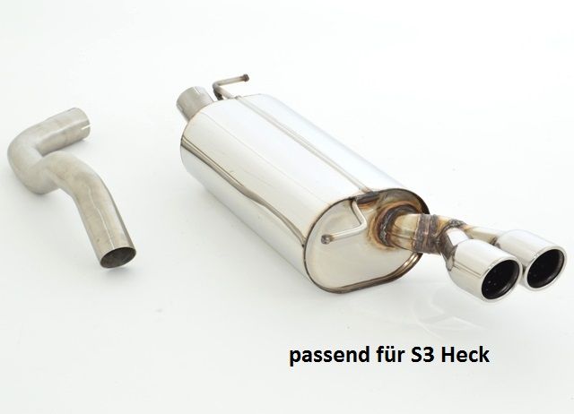 Sportendschalldämpfer Audi A3 8L Friedrich Motorsport