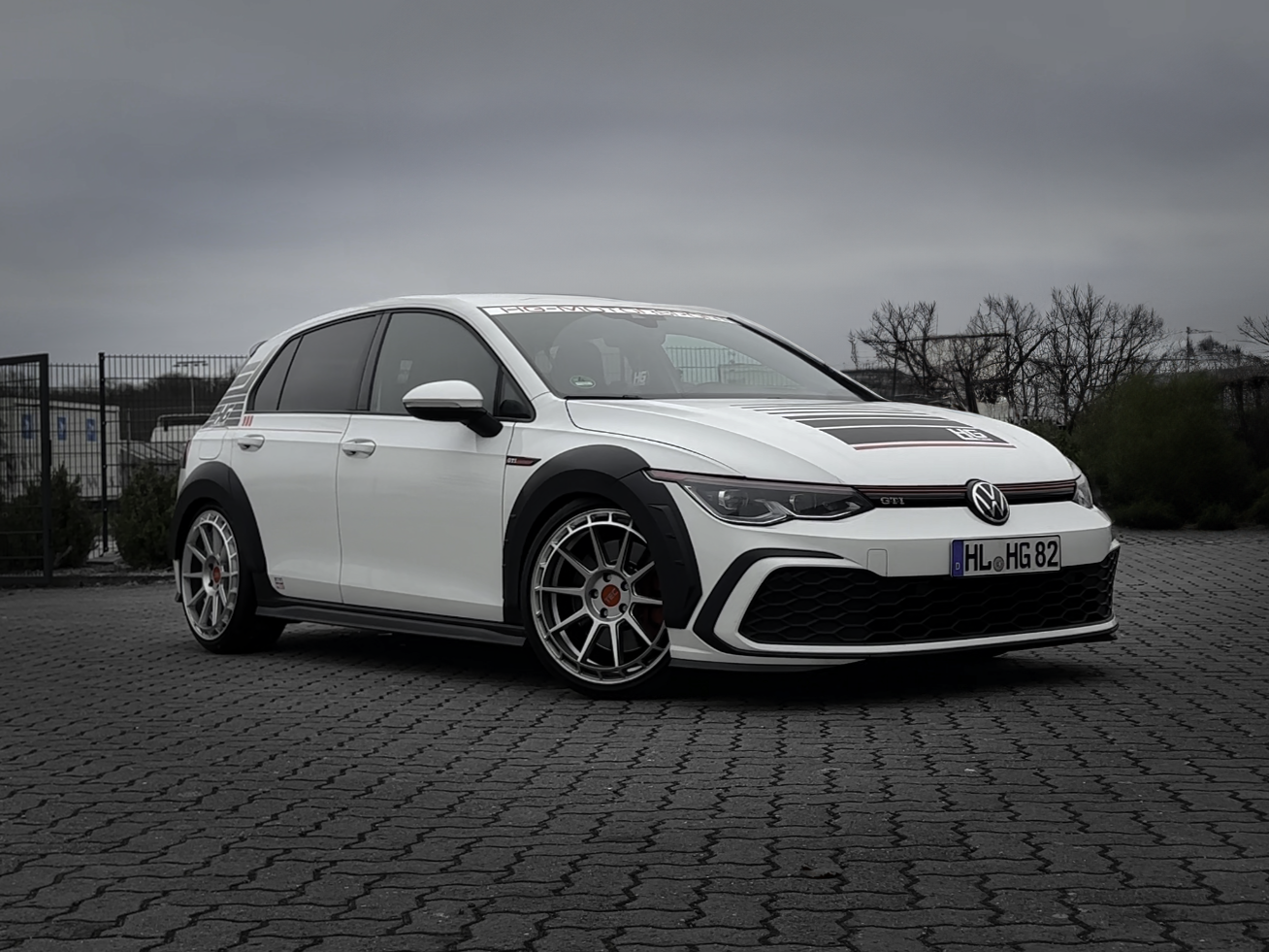 HG-Motorsport Golf 8 Designkit C-Säule+ Haube Anleitung