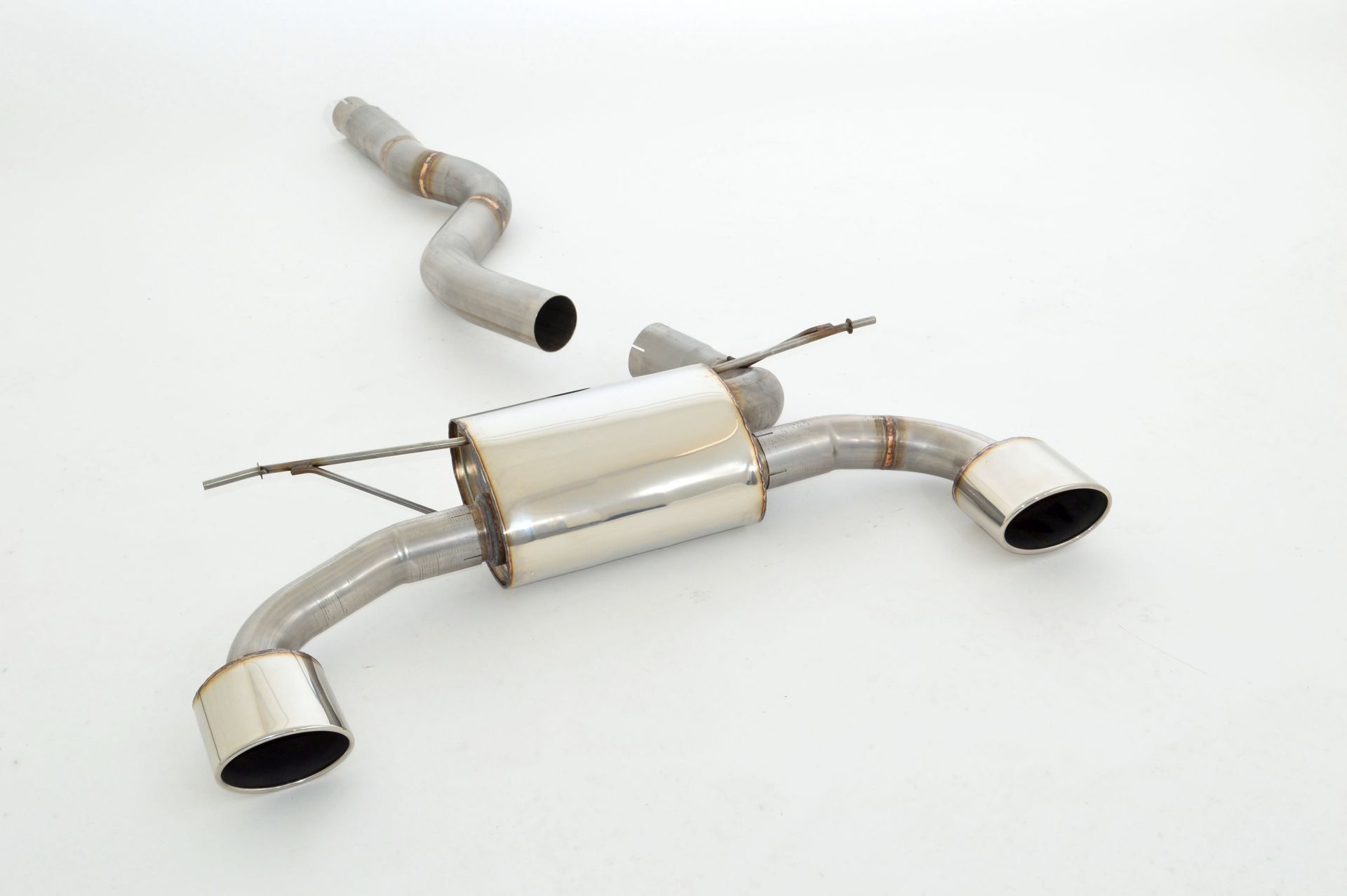 Friedrich Motorsport 76mm Duplex-Sportendschalldämpfer Edelstahl 335/340/435/440-Heck Friedrich Motorsport Duplex-Endschalldämpfer 76mm kaufen
